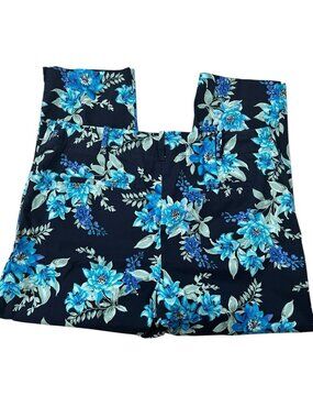Talbots Floral Crop Pants Women's size 10P